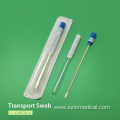 Transport Swab Wooden Stick Cotton Tip FDA